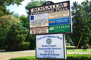 3237 Bristol Road Bensalem, PA Sign